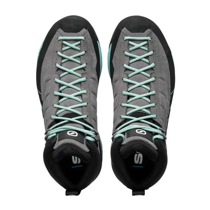 Scarpa Womens Mescalito Mid GTX Boots - Mid-Gray-Aqua-2